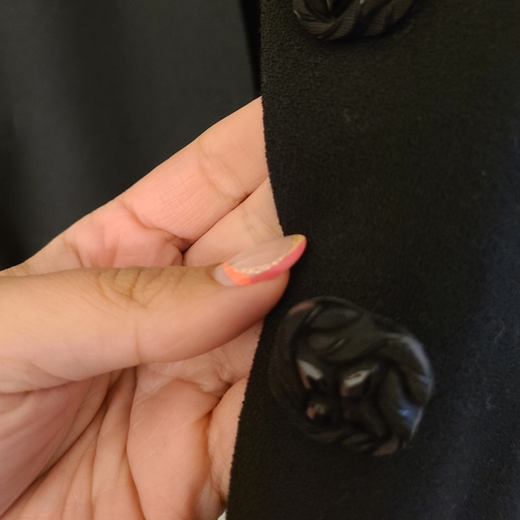Vintage Black Blazer - Size M - Picture 2 of 4